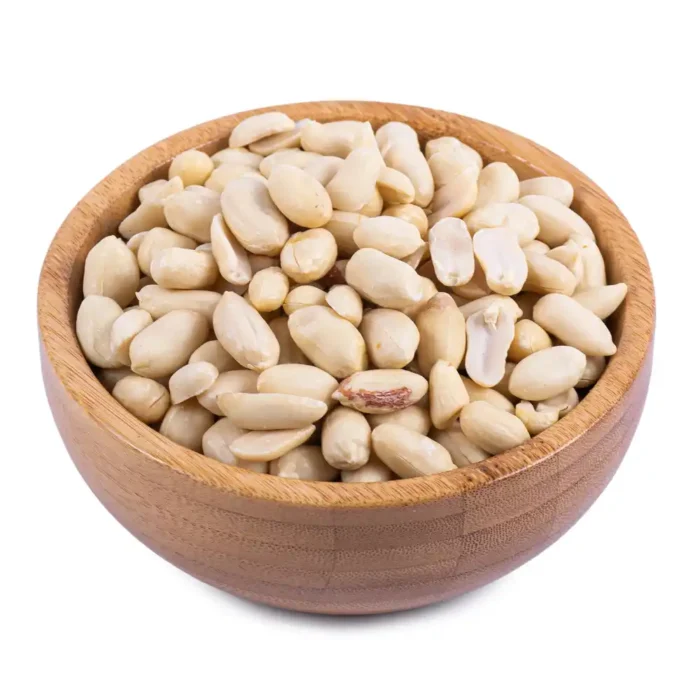 مغز بادام زمینی خام